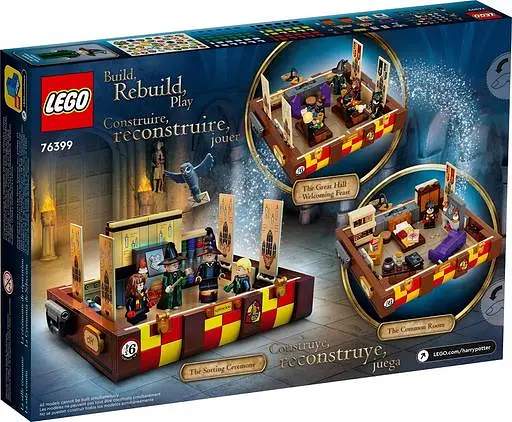 Уцінка. Конструктор LEGO Harry Potter Чарівна валіза Хогвартсу 603 деталей (76399) - фото 2