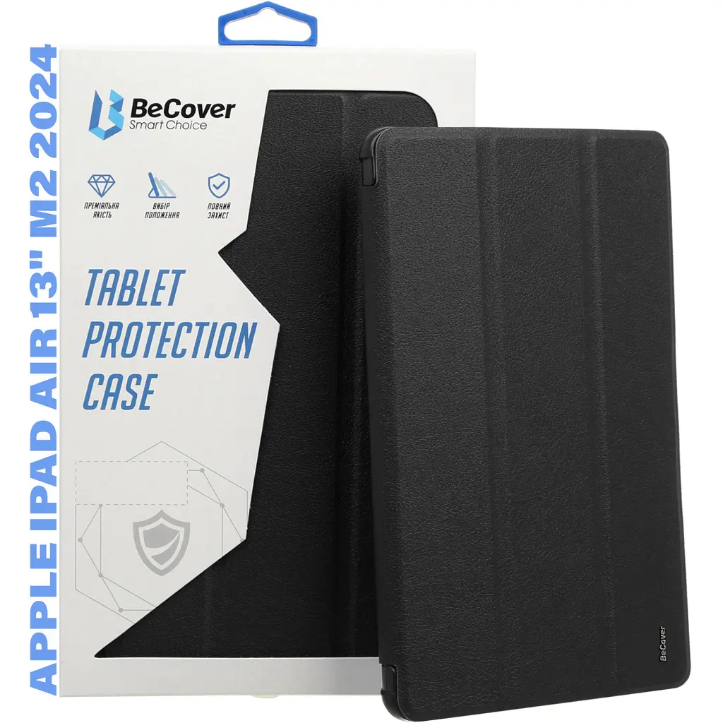 Чохол до планшета BeCover Soft Edge TPU Apple iPad Air 13" M2/M3 (2024/2025) Black (711711) - фото 6