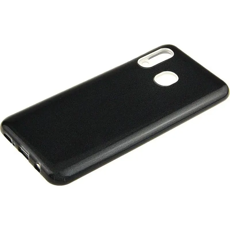 Чехол-накладка Toto TPU Shine Case Samsung Galaxy A20/A30 Black - фото 4