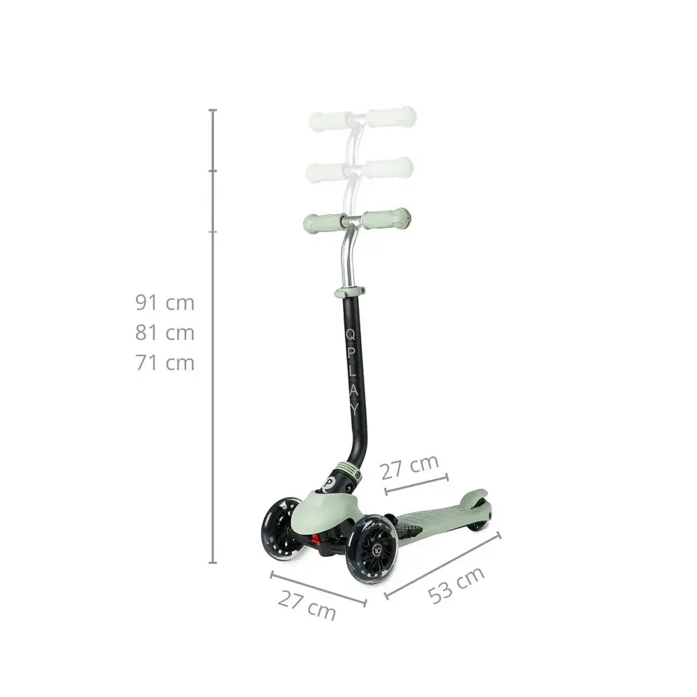 Самокат триколісний дитячий 5 в 1 Sema Pro Green (ST-004SemaProGeeen) - фото 8