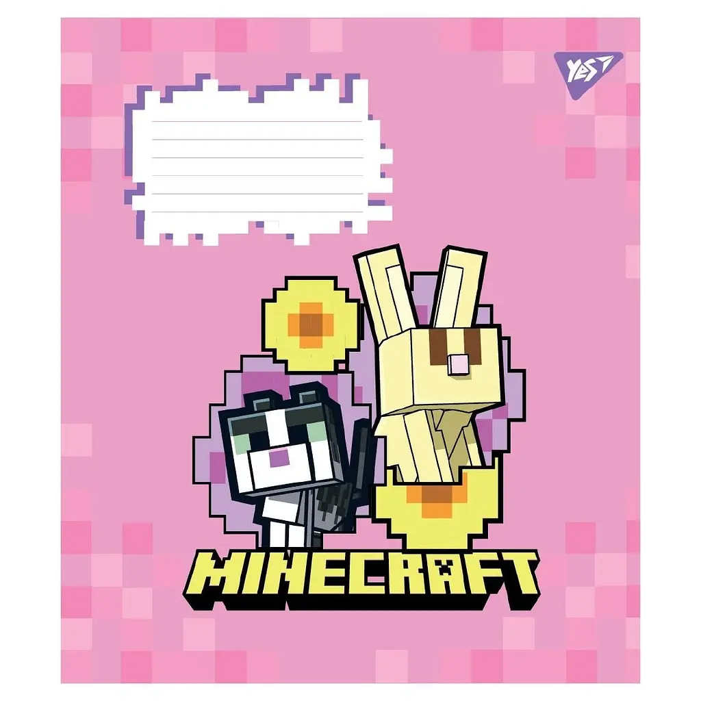 Набір зошитів Yes Minecraft Flowers А5, 24 аркуші 20 шт. (767589) - фото 5
