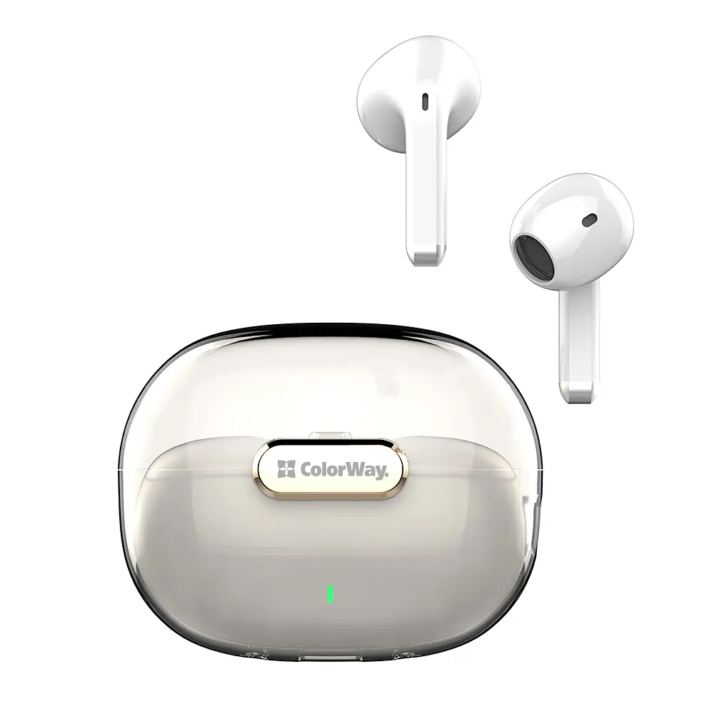 Навушники ColorWay Slim TWS-2 Earbuds White - фото 5