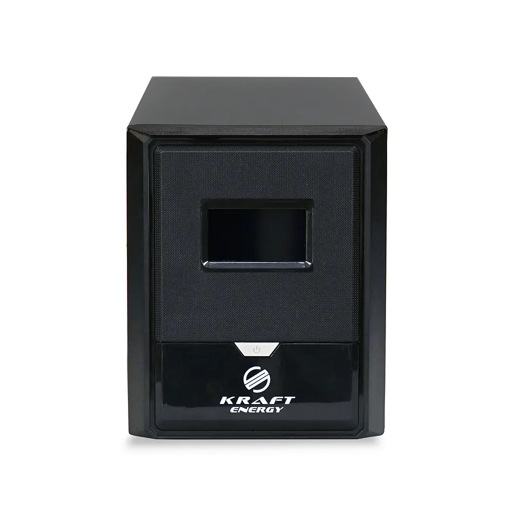 Джерело безперебійного живлення Kraft KRF-B1000VA/600W(LCD)24V UPS під зовнішній акумулятор (42-00045) - фото 3