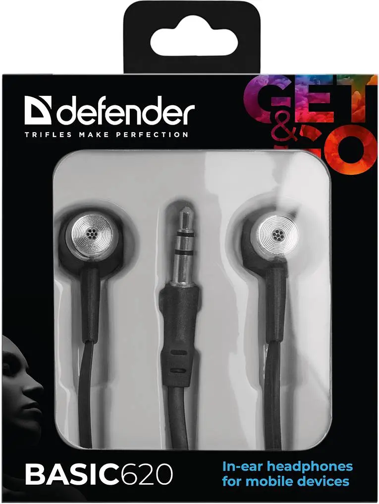 Навушники Defender Basic-620 Black (63620) (6272828) - фото 2