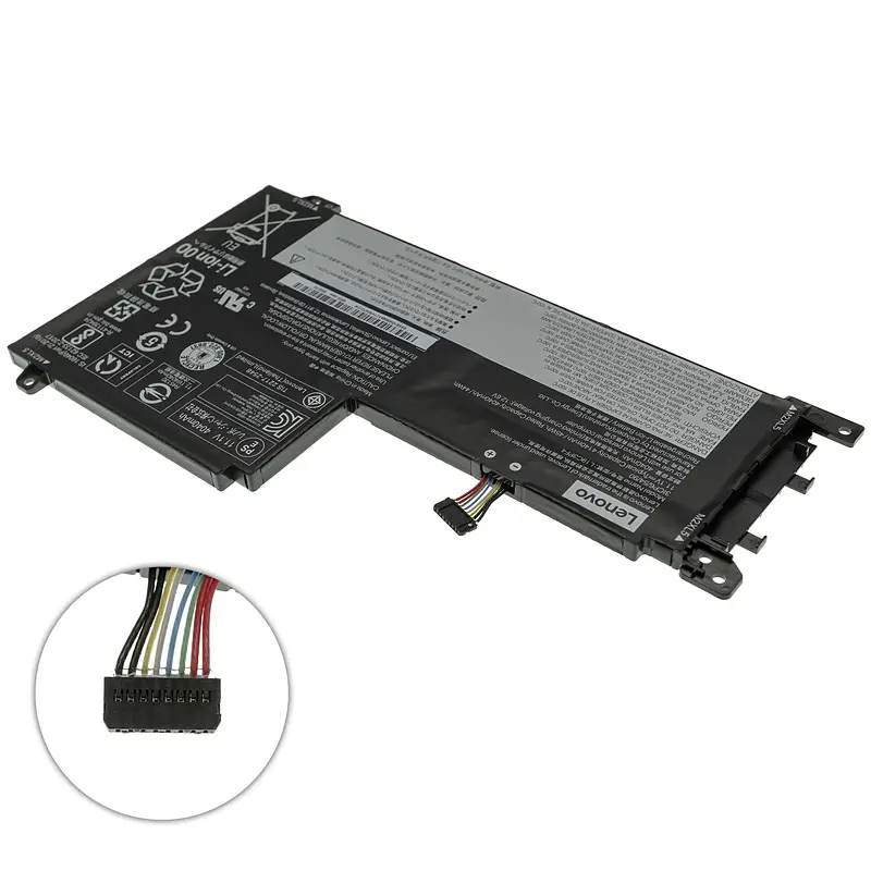 Акумулятор для ноутбука Lenovo L19C3PF4 (IdeaPad 5 15IIL05, 5 15ARE05) 11.1V 4140 mAh 45Wh Black (5B10W86959) - фото 2