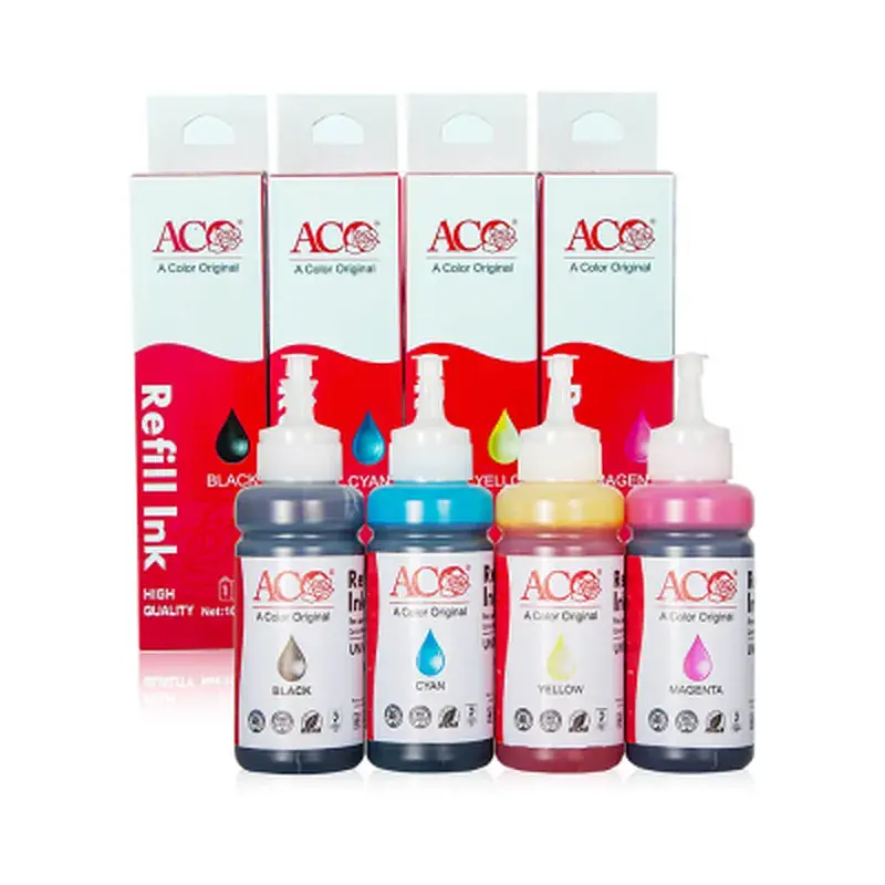 Чорнило ACO HP GT51/52 Yellow, 70ml, InkTank/Smart Tank (ACO-AH-001-YUN)