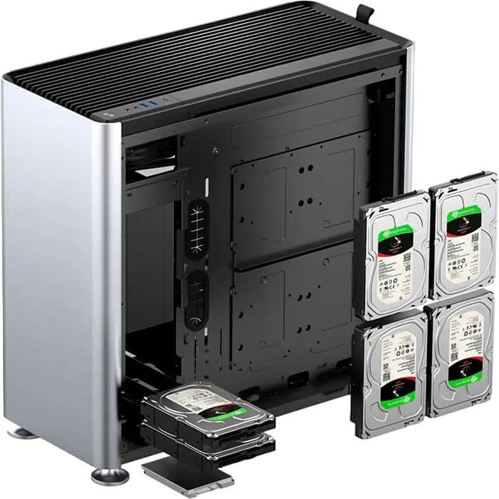 Корпус Jonsplus i400-A Aluminum Silver (i400-A Silver) Без БП - фото 14