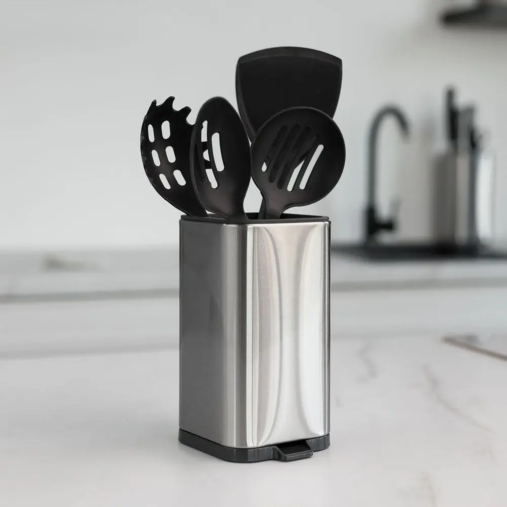 Органайзер для кухонного приладдя МВМ My Home, нержавіюча сталь (KP-66 SS/BLACK) - фото 2