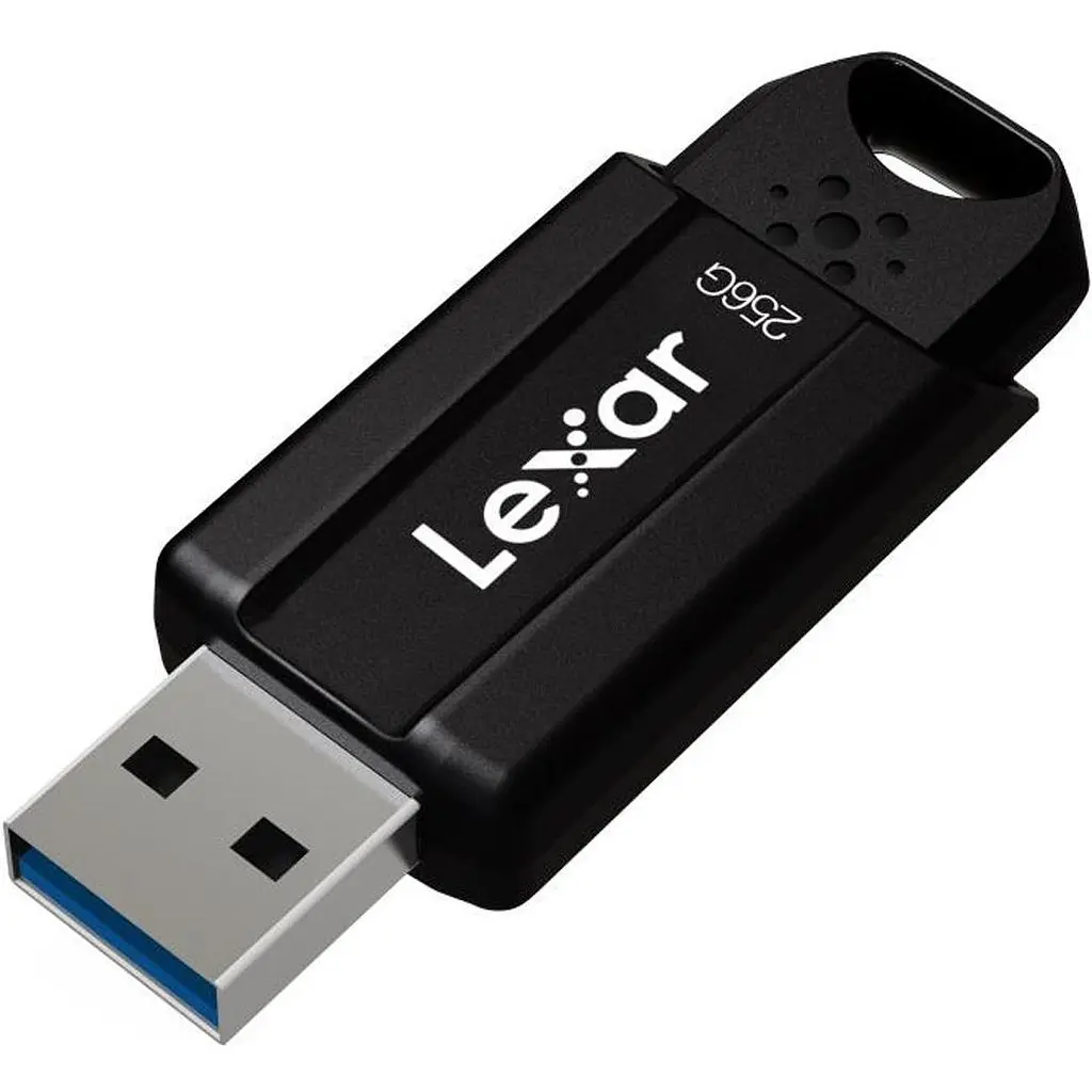 USB флеш-накопичувач Lexar JumpDrive S80 256GB USB-A 3.1 Black (LJDS080256G-BNBNG) [137805] - фото 3