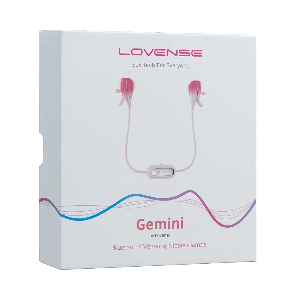 Затискачі для сосків Lovense Gemini 57 см рожевий - фото 10