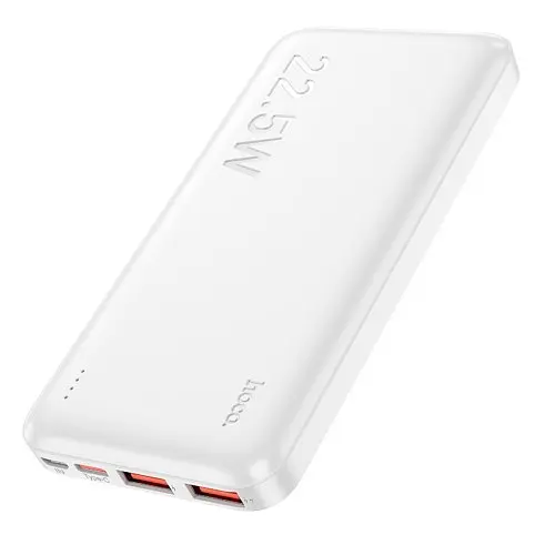 Універсальна мобільна батарея Hoco J101 Astute 22.5W fully compatible 10 000mAh білий - фото 4