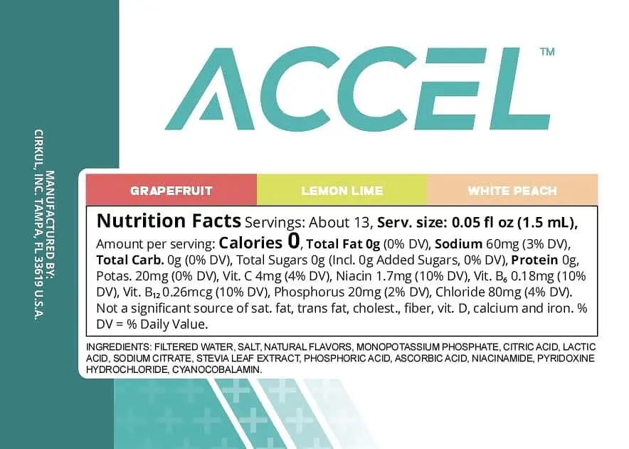 Набір картриджів для напоїв Cirkul Accel Electrolytes Flavor Water Variety Pack 6 шт - фото 5