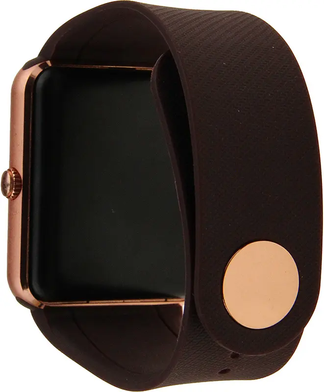 Смарт-годинник Uwatch Smart GT08 Gold Brown - фото 3