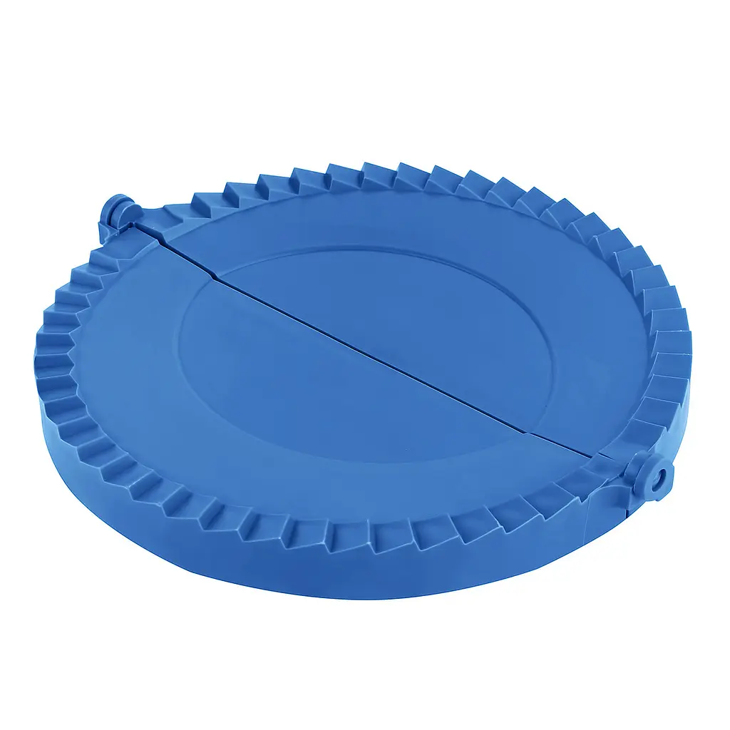 Комплект пельменниця варенниця RS та форма для приготування чебуреків та пиріжків Синій 84130 - фото 8