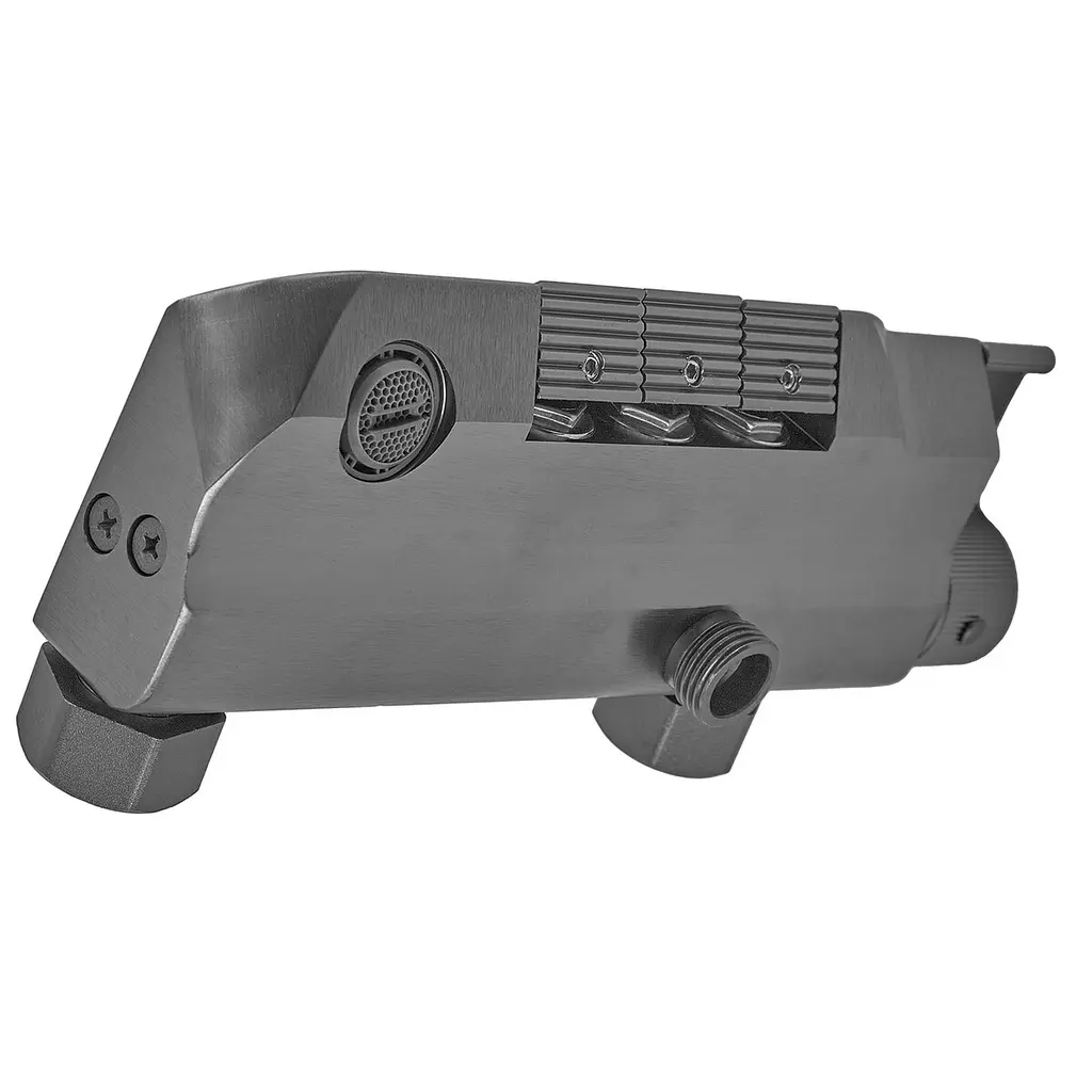 Душева система Armata BCF-009-J graphite з кнопковим перемикачем 3 режими CH6507, Графіт - фото 9