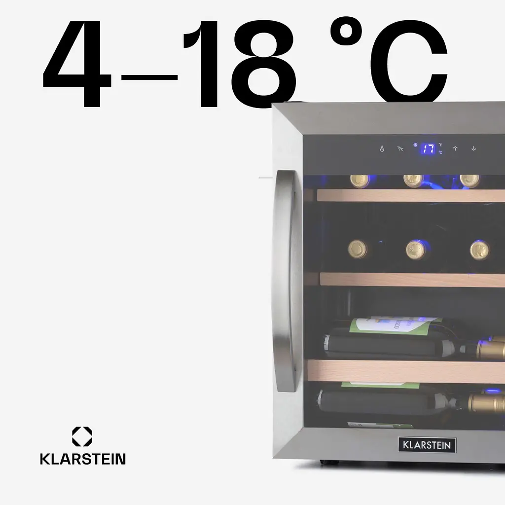 Винний холодильник Klarstein Vinamour 12 Uno (10045821) - фото 3
