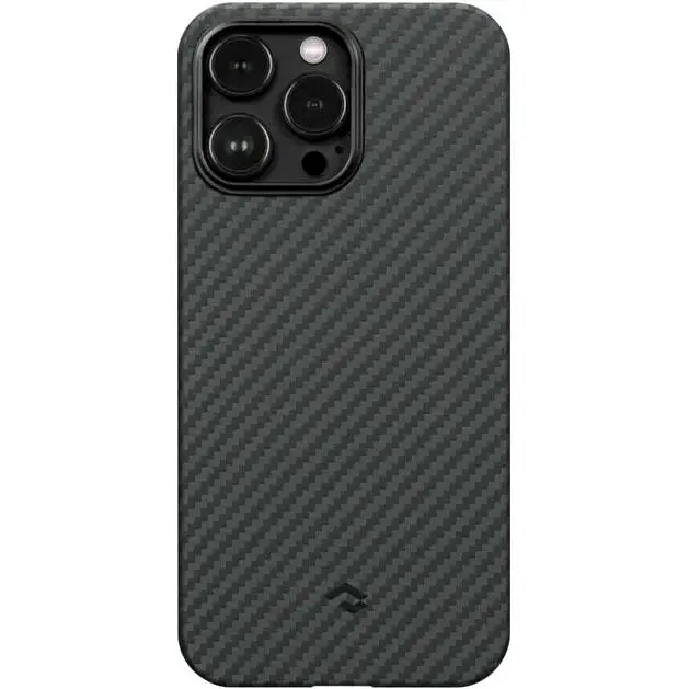 Чохол-накладка Pitaka MagEZ Case 3 Twill 1500D Black/Grey для iPhone 14 Pro (KI1401P) - фото 3
