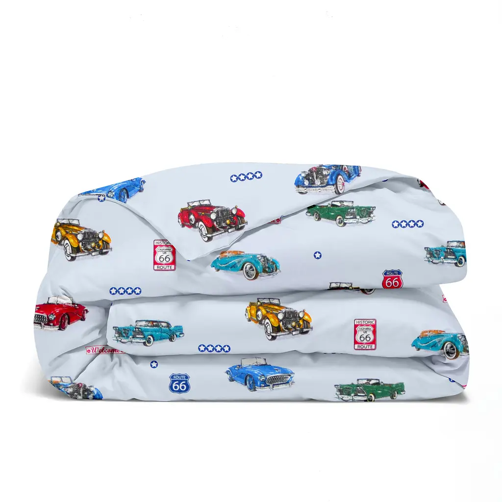 Дитяча постільна білизна в ліжечко RETRO CARS CS6 COSAS (4822052414521) - фото 3