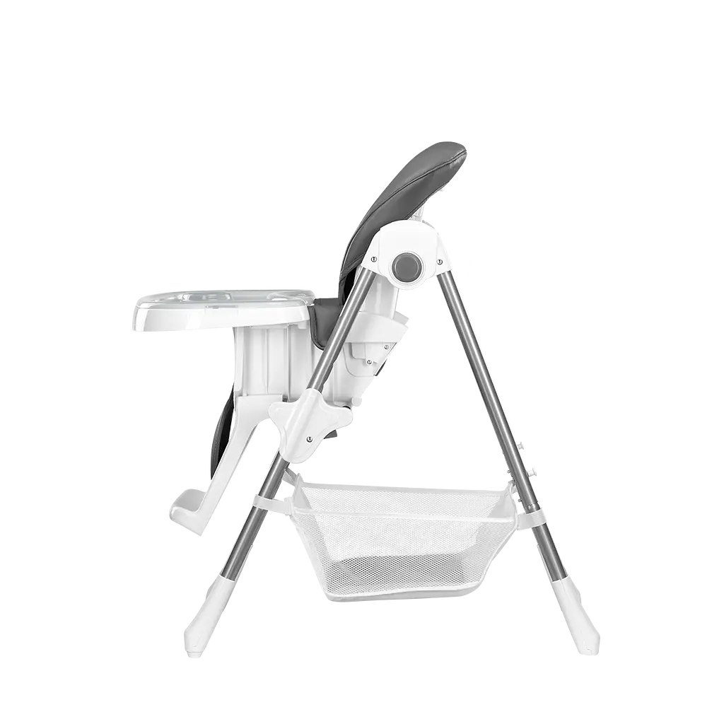 Стільчик для годування Lionelo Linn Plus сірий з білим (LO.LI02) - фото 6