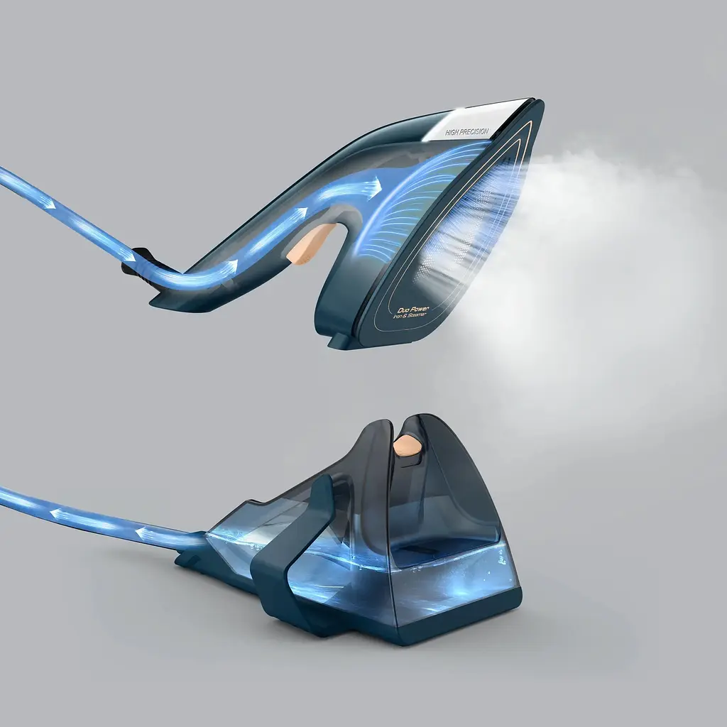 Отпариватель Tefal Duo Power 2 в 1, 1700 Вт синий (JF4032E0) - фото 5