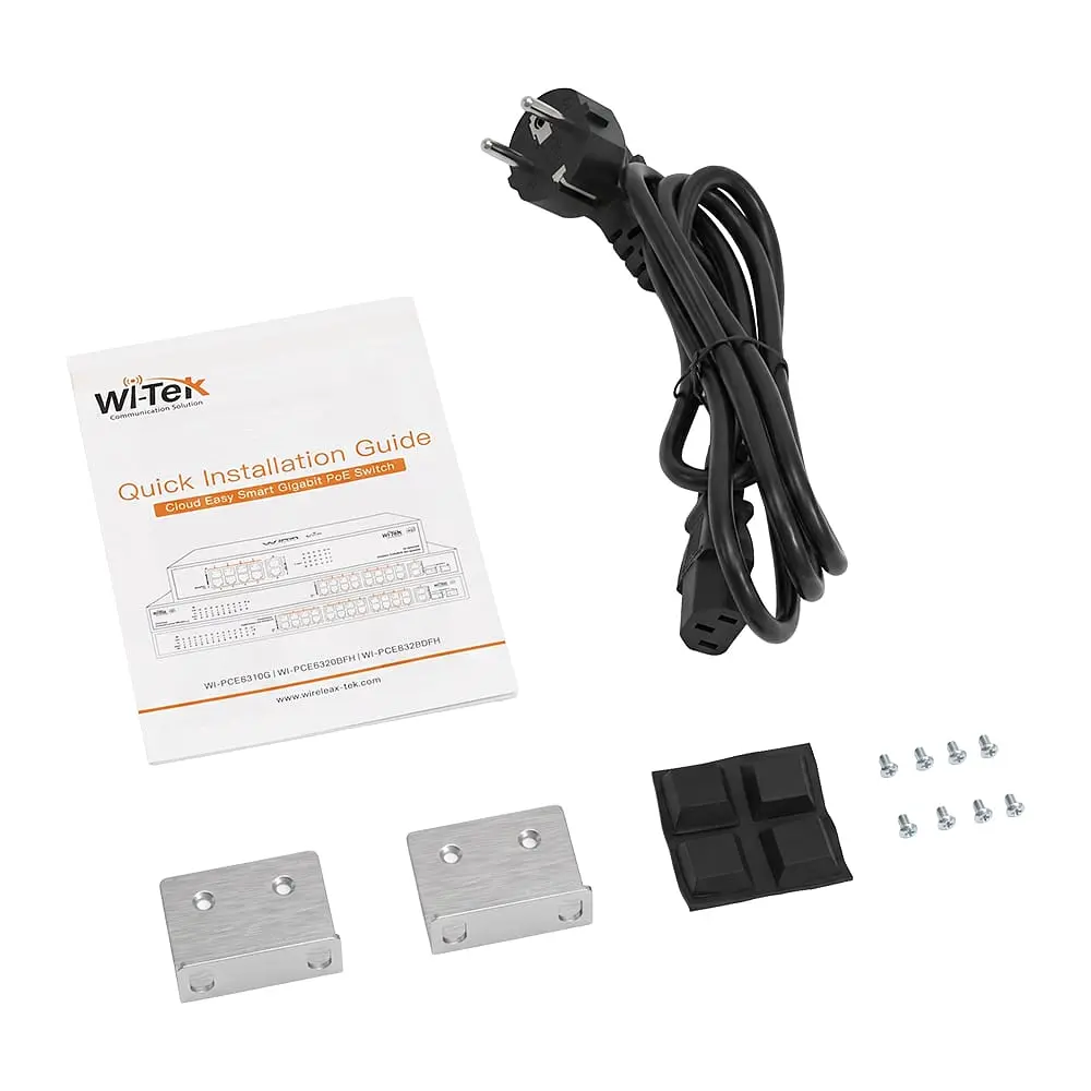 PoE-комутатор 28-портовий керований Wi-Tek WI-PCES328GFH гігабітний 24x1000Mbps PoE+, 2x1000Mbps Uplink, 2xSFP, 235W, Cloud, ONVIF (73-00255) - фото 9