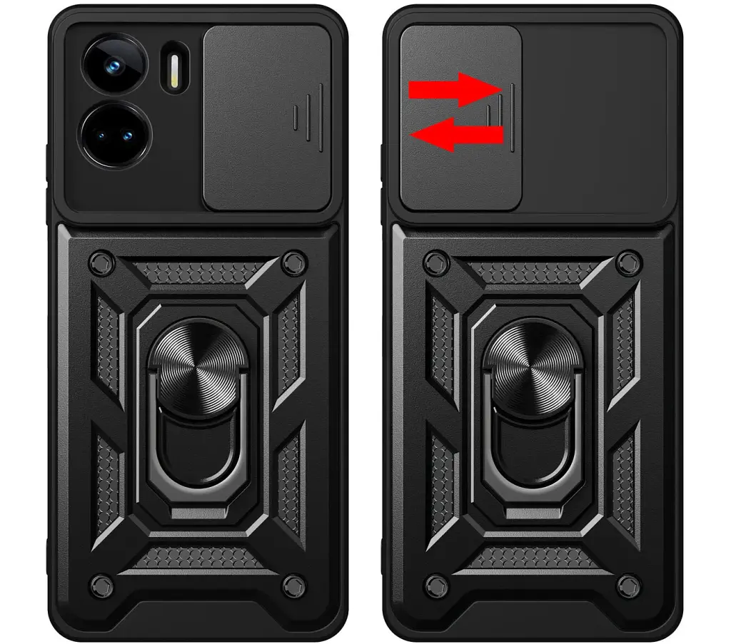 Панель BeCover Military для Honor 90 Lite Black (710999) - фото 2