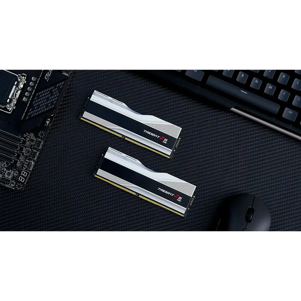 Модуль пам'яті DDR5 G.Skill Trident Z5 RGB 2x16GB 6800MHz Silver (F5-6800J3445G16GX2-TZ5RS) [148672] - фото 7