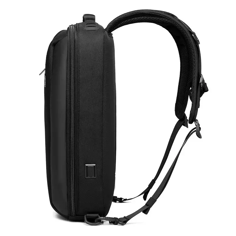 Рюкзак городской Ozuko 9490S 9л с отделением для ноутбука до 15,6" Black (16211) - фото 3
