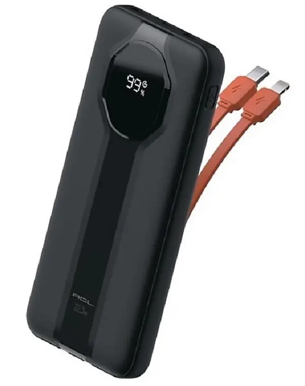 Портативний повербанк ACL PW-139 10000 мАг Чорний (2104618970)