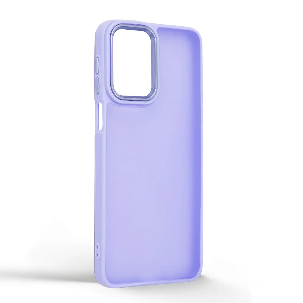 Противоударный чехол для Motorola G55 5G, Frame, фиолетовый, панель-накладка, термополиуретан TPU + поликарбонат PC, защита всего корпуса, защита кнопок и камеры, устойчив к деформациям, ArmorStandart (ARM81264) - фото 2