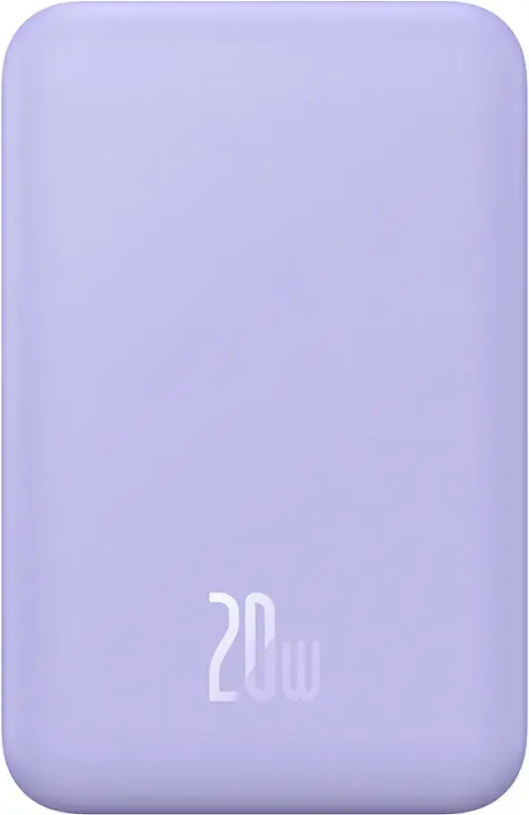Портативний акумулятор Baseus Magnetic Mini Wireless 20W 5000mAh nebula purple (P10022107513-00)