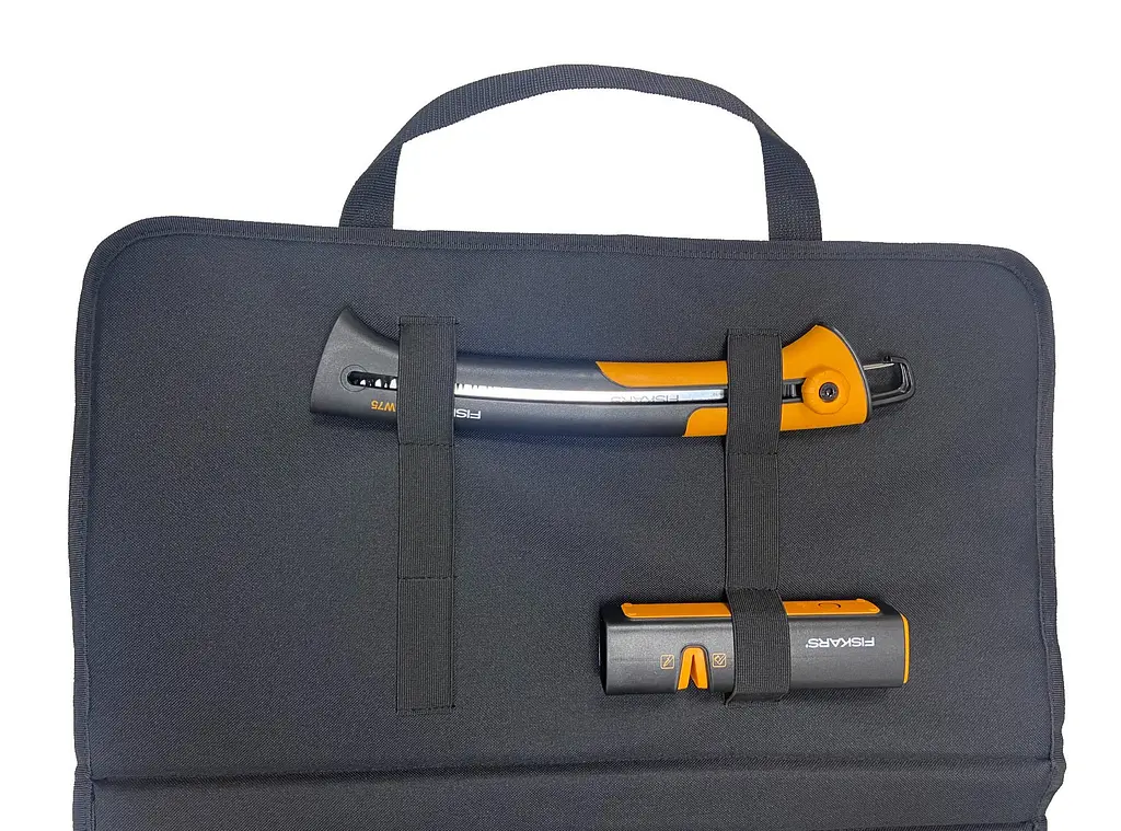 Подарунковий набір Fiskars (Сокира 1015640+точило 1000601+ніж 1023619+пила 1000614) 2021284 - фото 6