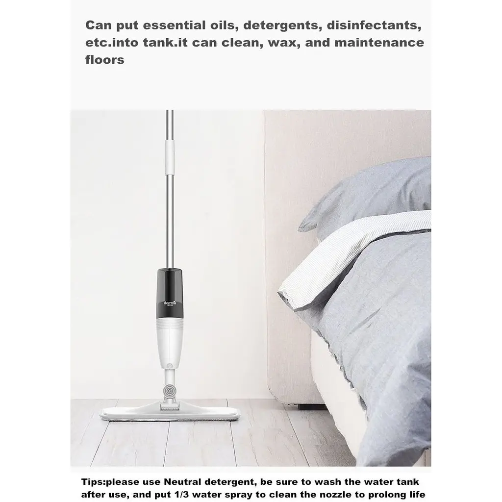 Швабра Xiaomi Mijia Deerma Water Spray Mop (TB500) [31391] - фото 5