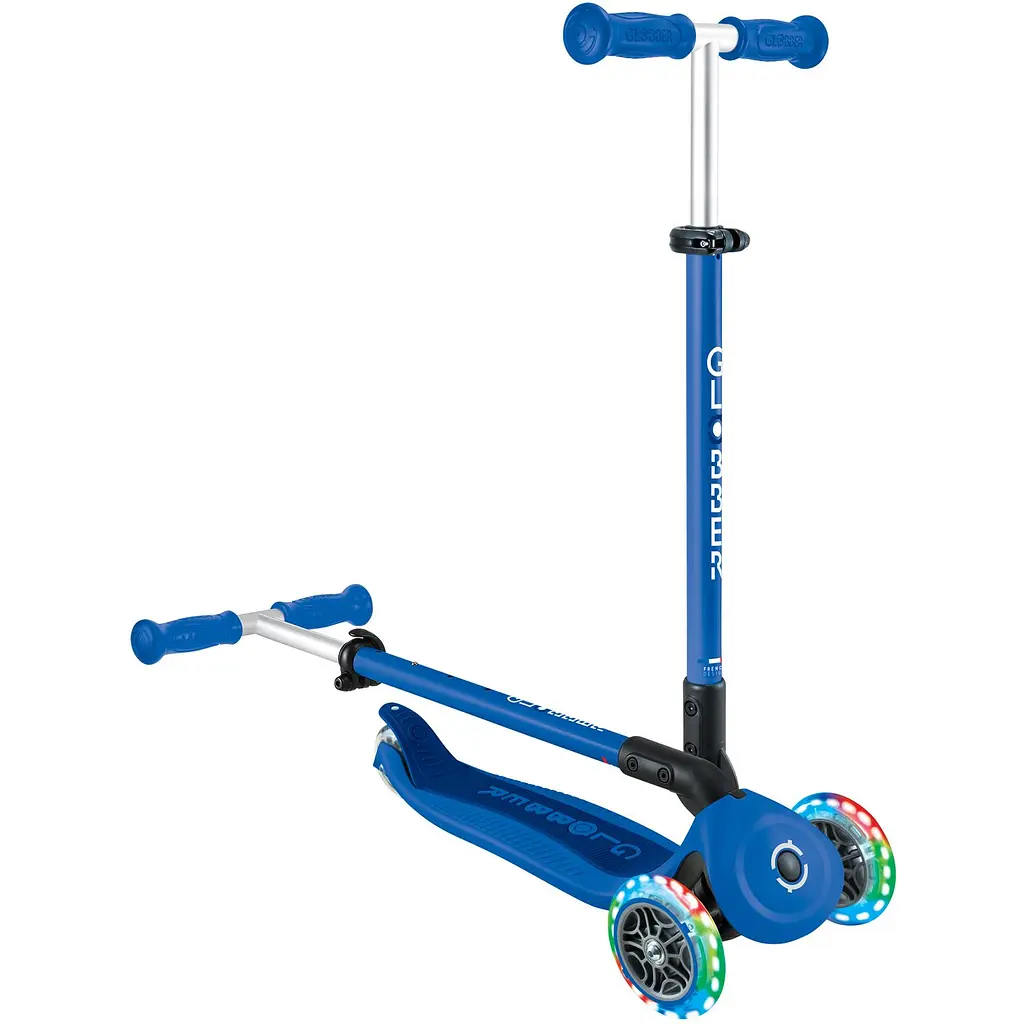 Самокат Globber Go Up Active 1+ до 20/50 кг темно-синій (744-100) - фото 3