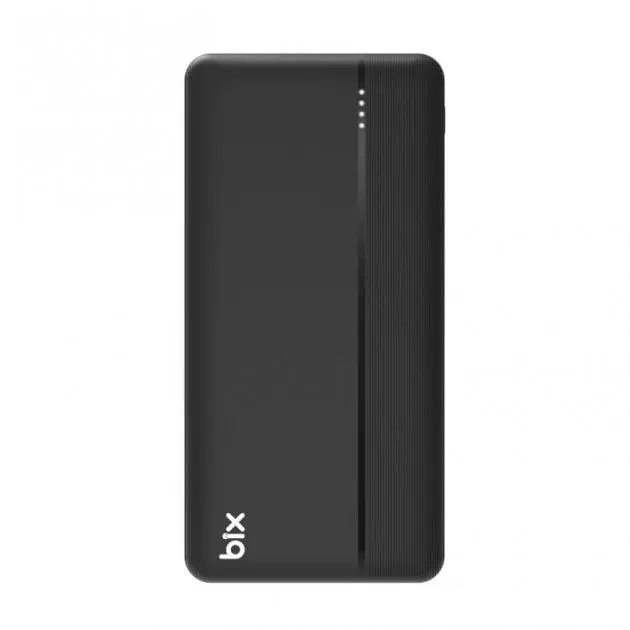 Power Bank Портативний Акумулятор Bix 30000 mAh 3x USB 22,5 Вт Чорний (PB302) - фото 3