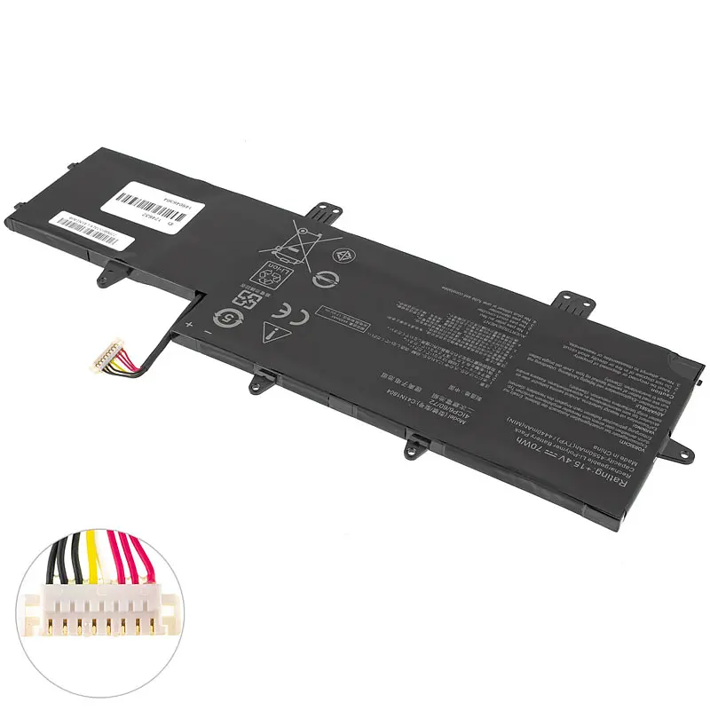 Акумулятор Asus C41N1804 (ZenBook Pro 14 UX450FD, UX450FDX) 15.4V 4550 mAh 70Wh Black (0B200-02980100) - фото 2