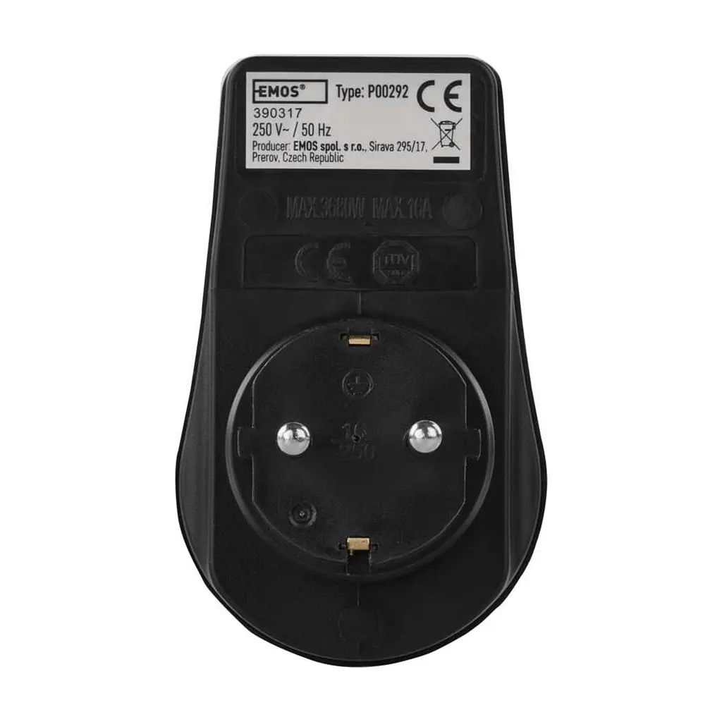 Розетка EMOS 16A 250V IP44 одинарна (P00292) - фото 4