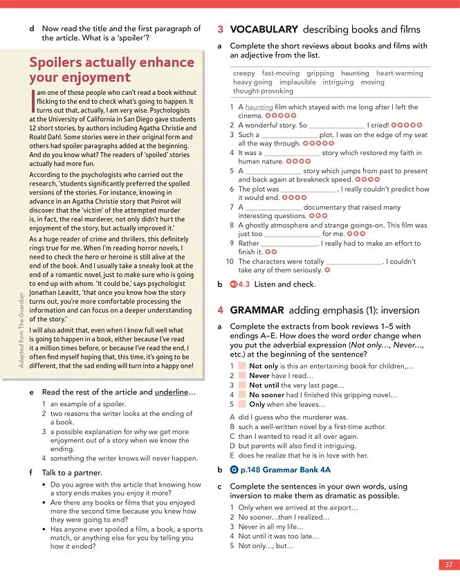 English File (4th Edition). Advanced Student's Book with Online Practice - Клайв Оксенден - фото 5