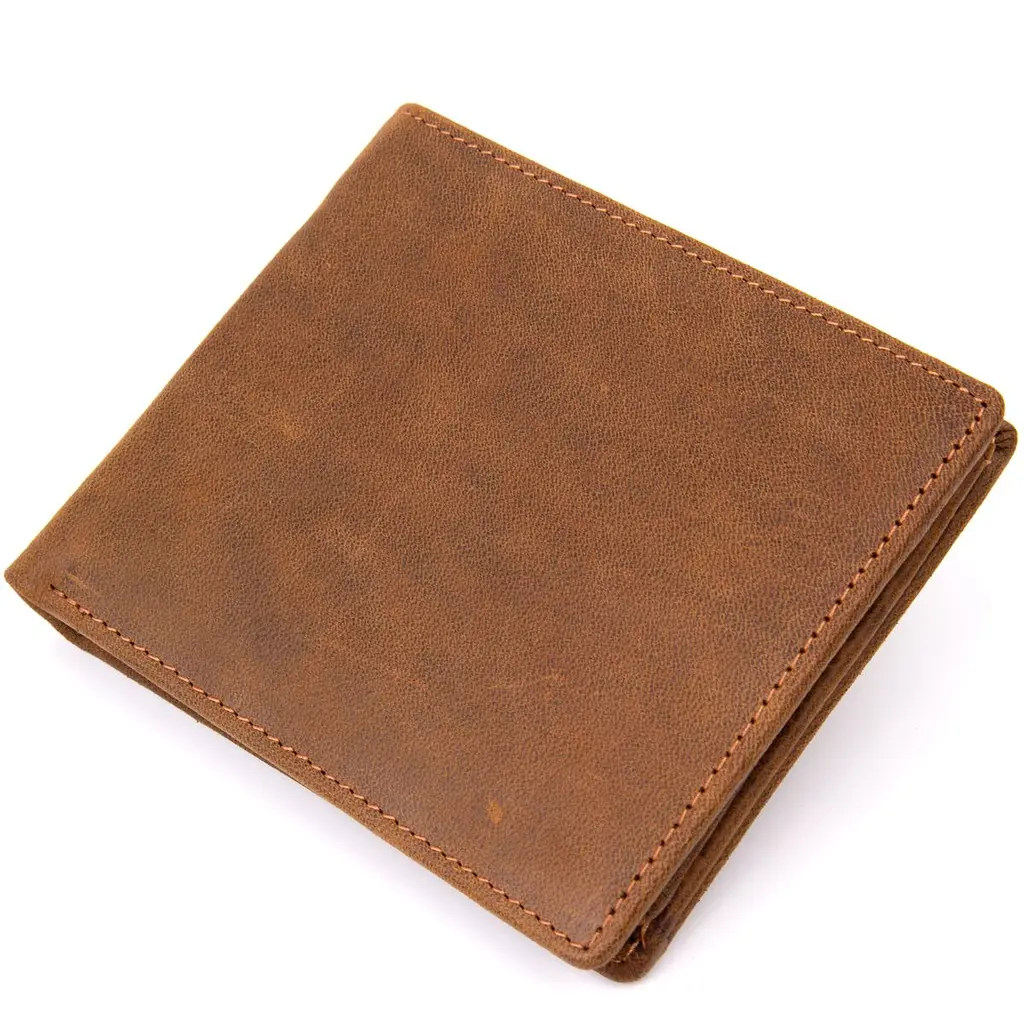 Портмоне унісекс матове 20421 Vintage коричневе