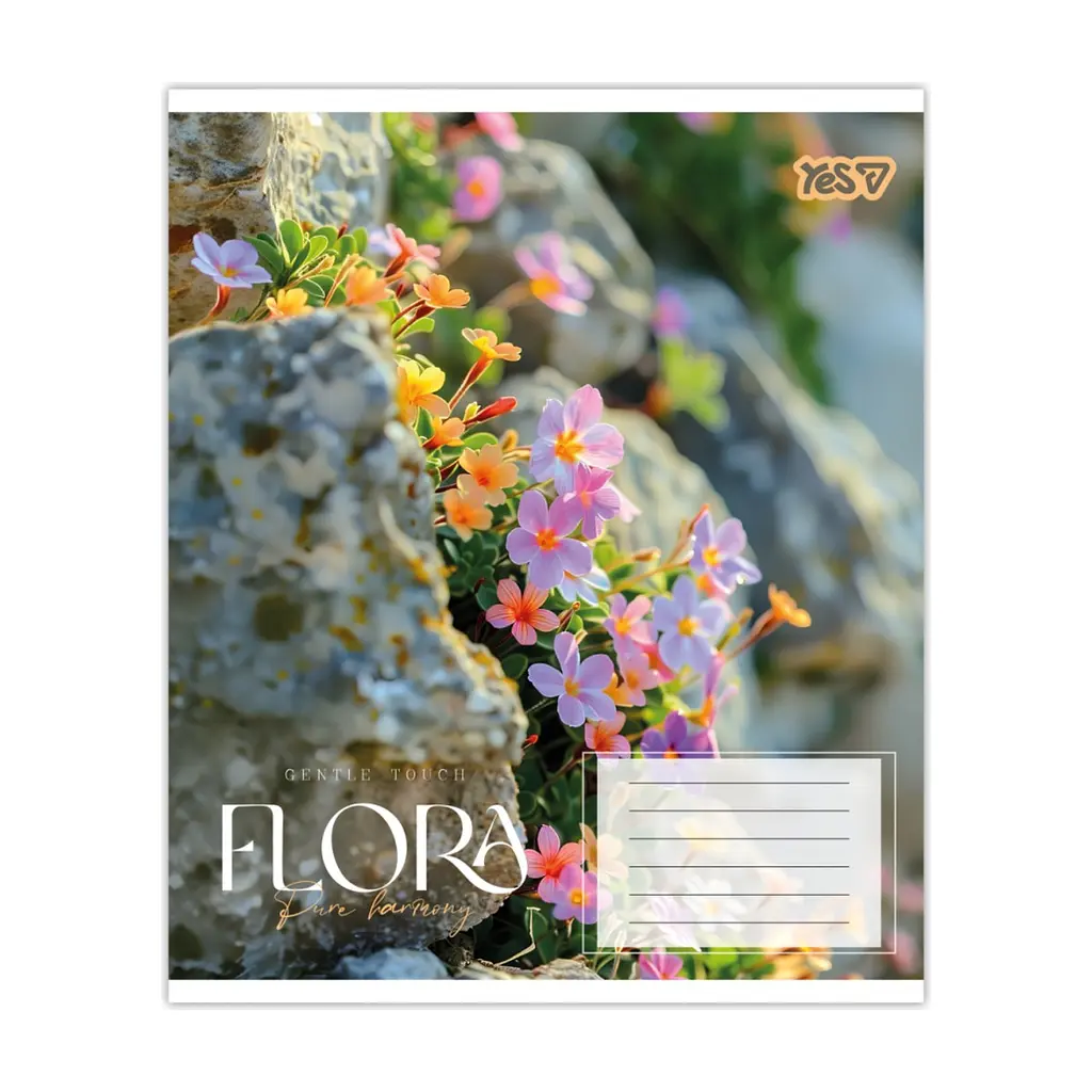 Зошит Yes Flora А5 24 аркушів клітинка (768790), в асортименті - фото 3