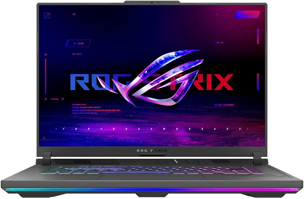Ноутбук ASUS ROG Strix G16 G614JU-N4131 16' QHD+ IPS, Intel i5-13450HX, 16GB, F512GB, NVD4050-6, NoOS (90NR0CC1-M006D0)
