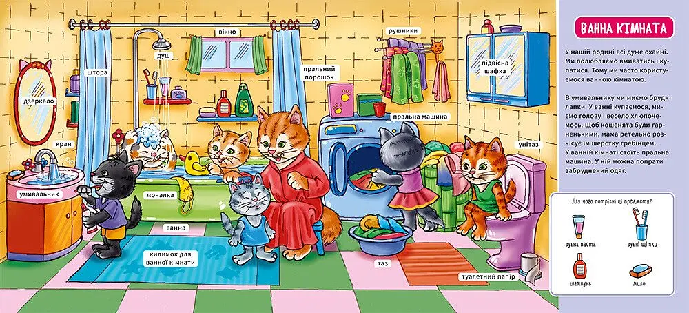 Мій перший словничок. Мій дім (А116030У) - фото 4