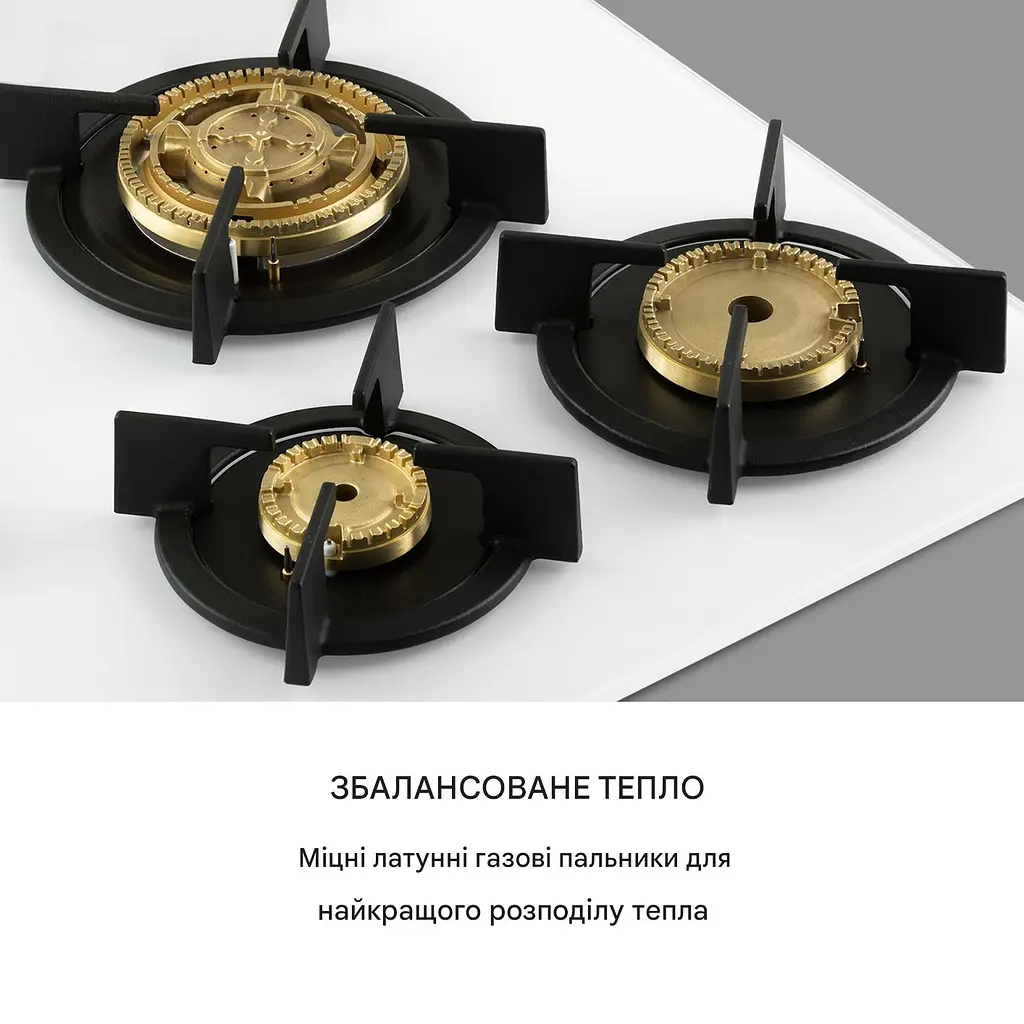 Варочная поверхность газовая Klarstein Goldflame 5 (10035615) - фото 4