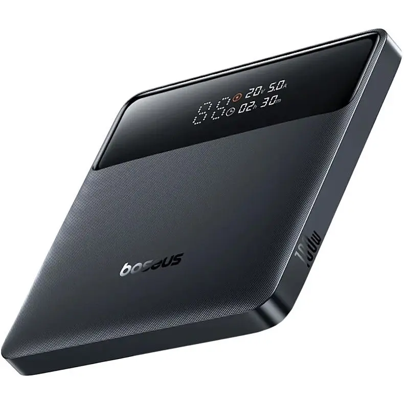 Зовнішній акумулятор Baseus Blade H1 Lite 20000mAh 100W Black (P10021604123-00) [154903] - фото 2