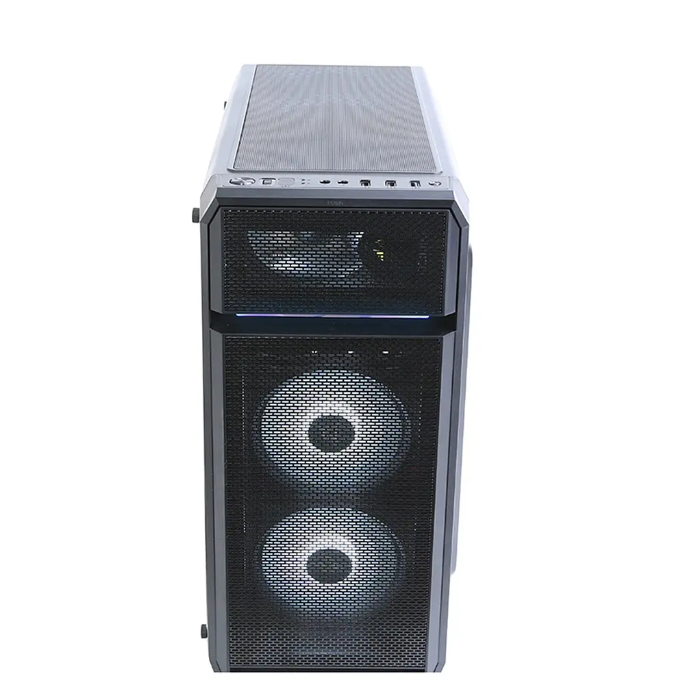 Zalman Корпус N5 OF, без БЖ, 1xUSB3.0, 2xUSB2.0, 3x120mm White LED fans, Acrylic Side Panel, ATX, чорний - фото 2