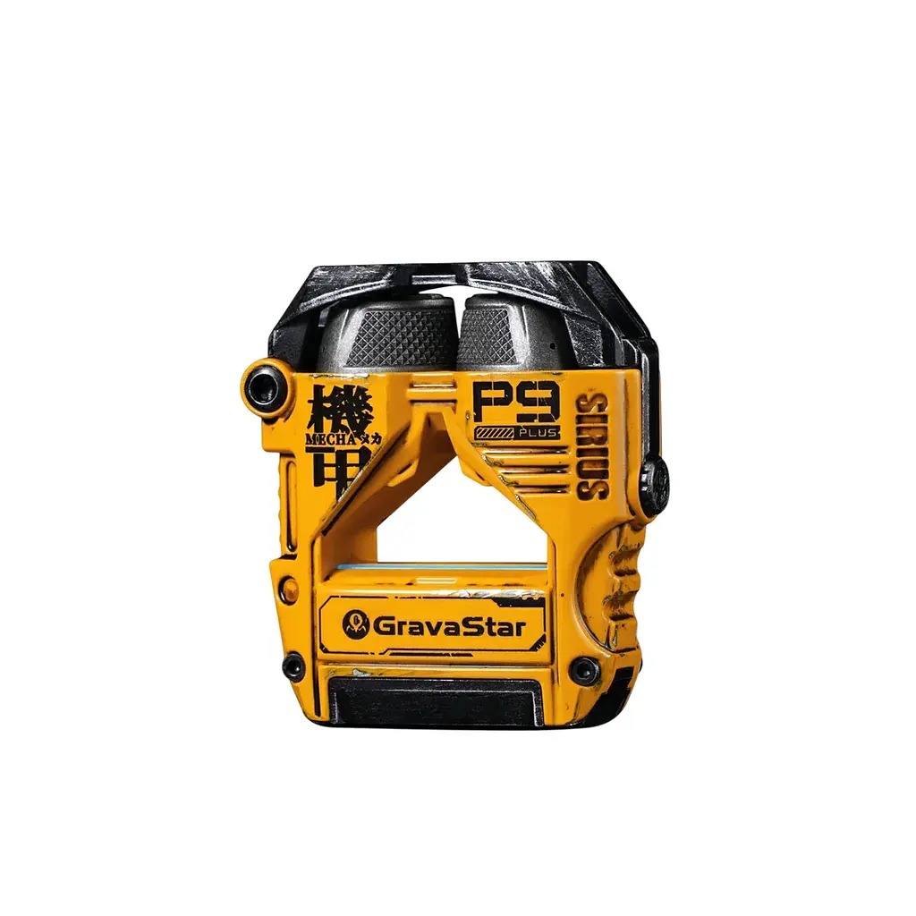 Наушники TWS Gravastar Sirius Plus BT 5.3 желтый (GSP9PLUS_YLW) - фото 2