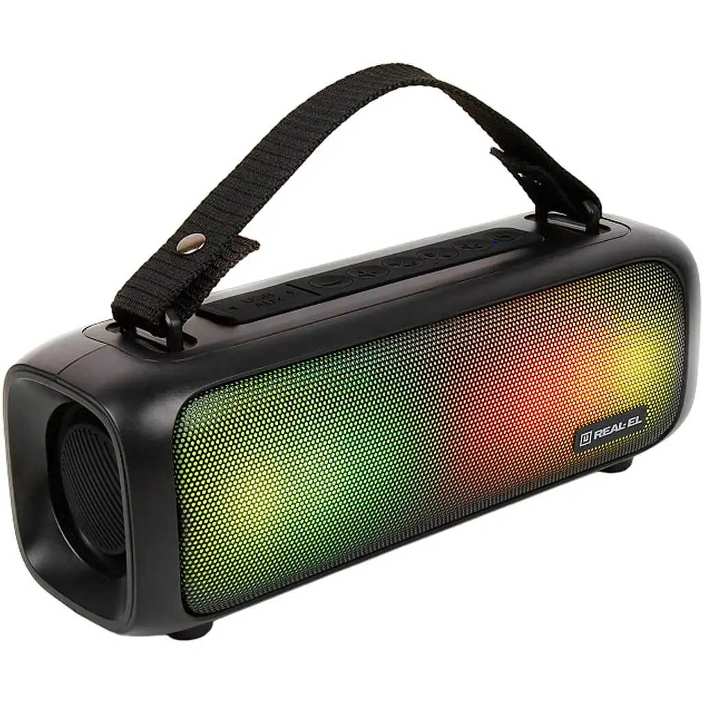 Портативная акустика REAL-EL X-717 Black (EL121600021) [134892] - фото 9