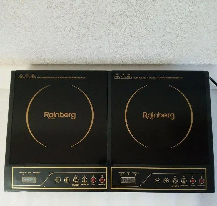 Електрична керамічна плита Rainberg RB-817 4200W Чорна