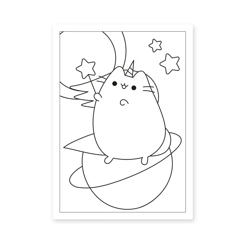Розмальовка Pusheen Yes 742918 Різнокольоровий shop (4823091915062) - фото 2