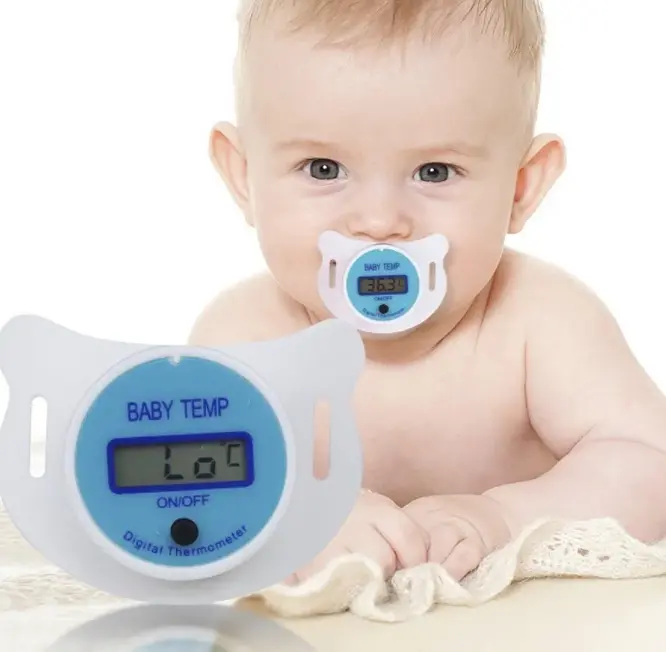 Дитяча соска - термометр BABY TEMP Пустушка для вимірювання температури немовляти - фото 4